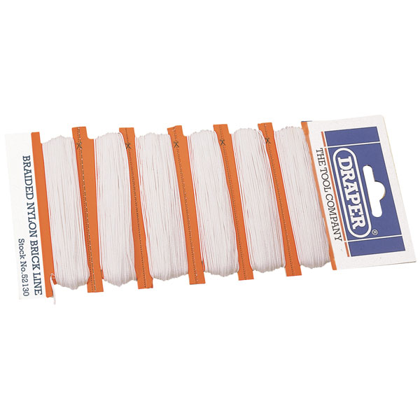 Draper 52130 6 X 18m Nylon Brick Line Hanks Draper 52130 6 X 18m Nylon Brick Line Hanks