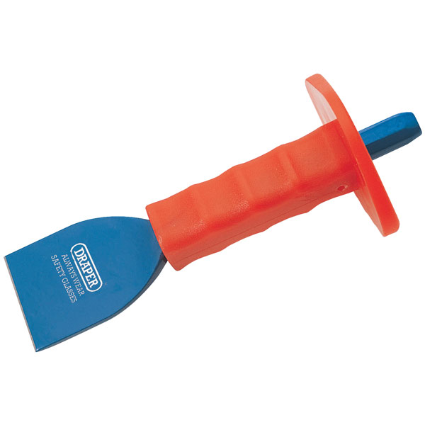 Draper 63752 225 x 60mm Electricians Bolster with Hand Guard