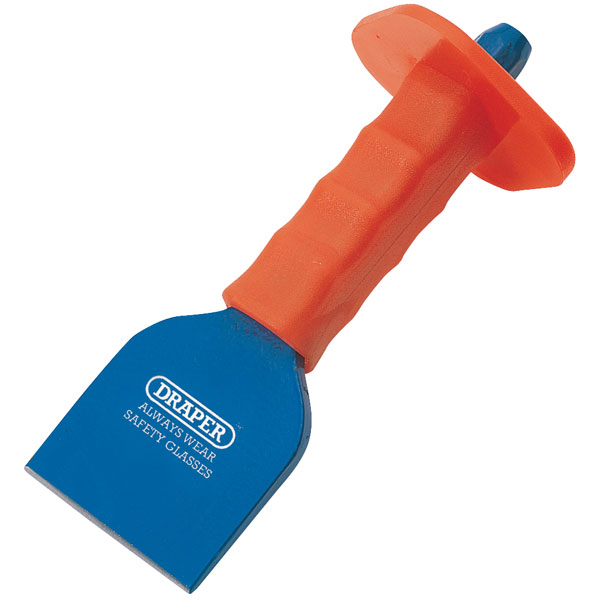 Draper 63733 225 x 100mm Brick Bolster with Hand Guard