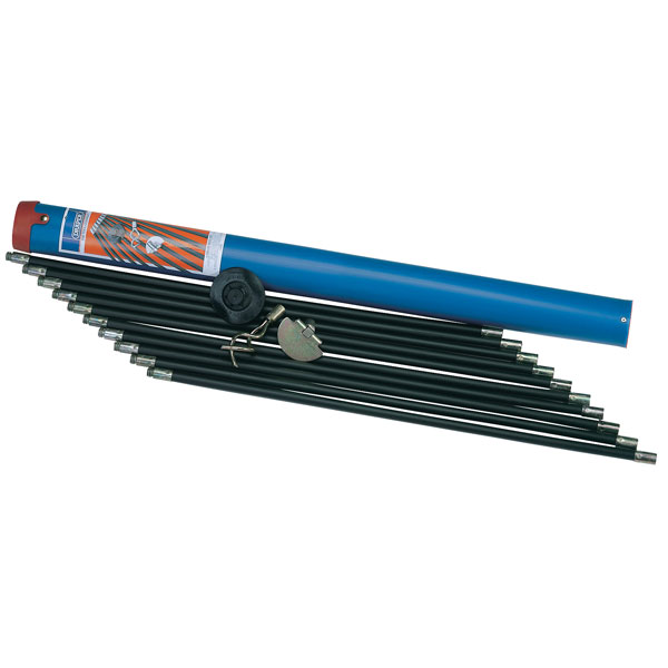 Draper 53856 9m 13 Piece Polypropylene Drain Rod Set In Case