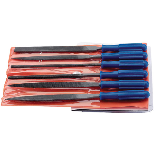 Draper 14185 6 Piece 100mm Warding File Set with Handles