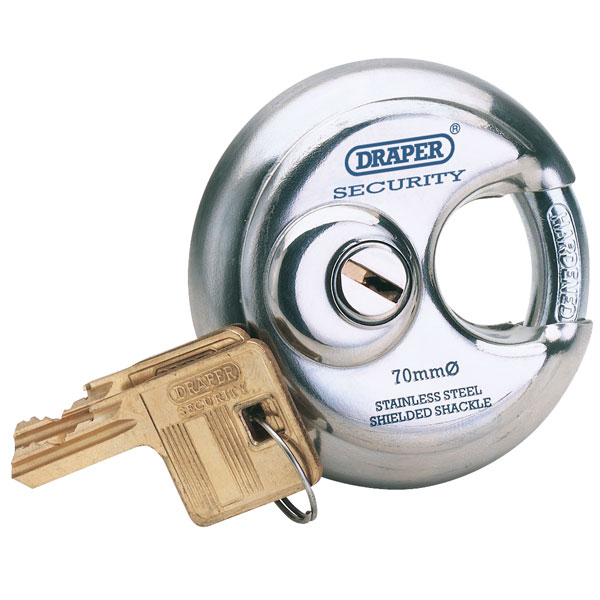 Draper Expert 64209 70mm Quality Ring of Steel Stainless Steel Pad...