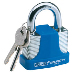 Draper Laminated Steel Padlocks & Keys