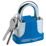 Draper Laminated Steel Padlocks & Keys