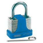 Draper 42mm Resetable 3 Number Combination Laminated Steel Padlock