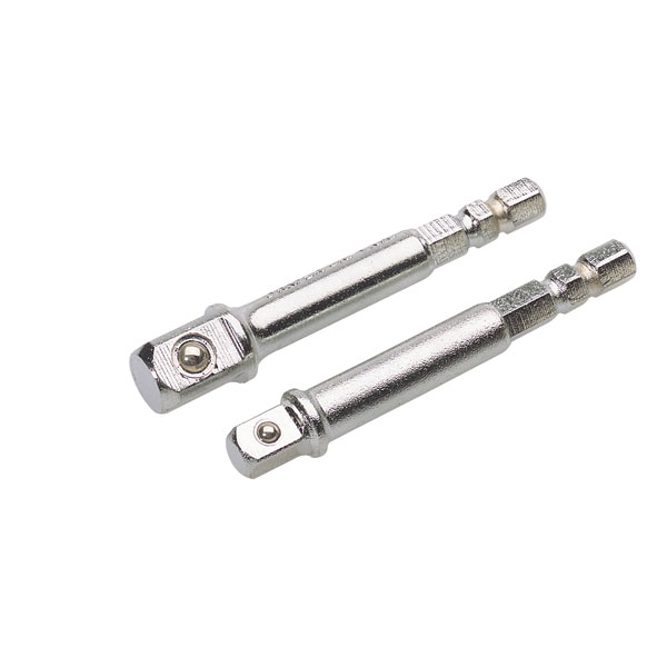 Draper 50087 1/4" Hexagon x 1/4" and 3/8" Square Drive Adaptors