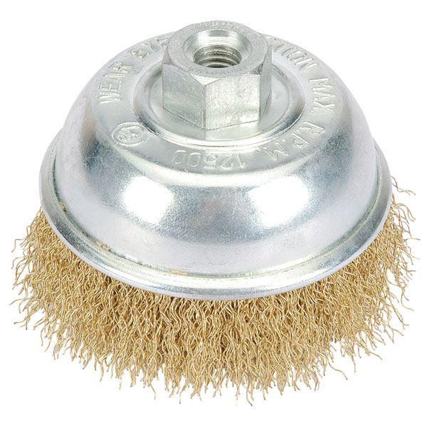 Draper 41441 75mm Wire Cup Brush with M10 Thread