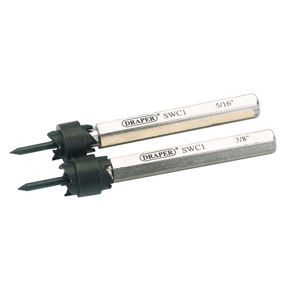 Draper 57624 3/8" and 5/16" Spot Weld Cutter Set