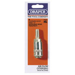 Draper 1/4 Thread Pcl Coupling with Tailpiece Display Packs