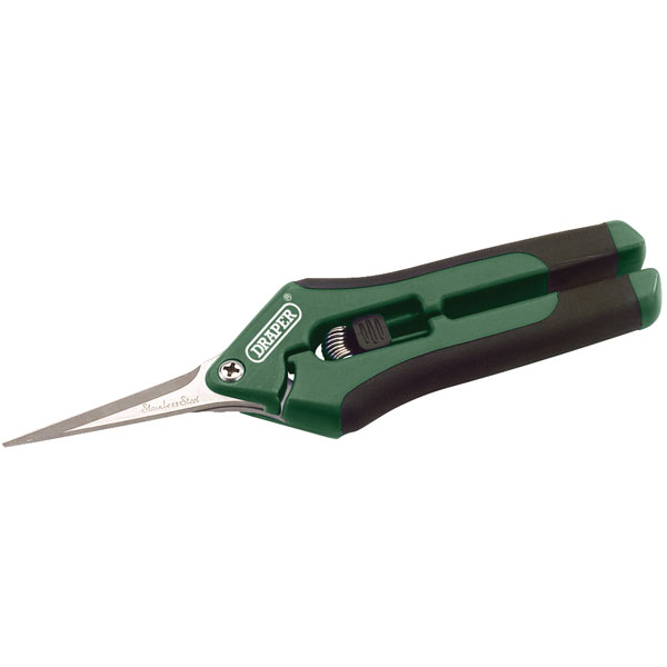 Draper 73728 165mm Soft Grip Precision Straight Pruning Secateur