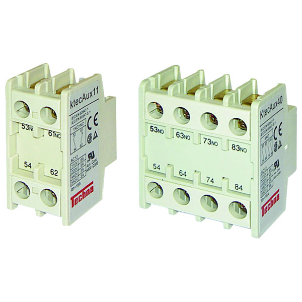  KTECAUX02 Ktec Contactor Add On 2nc Auxiliary