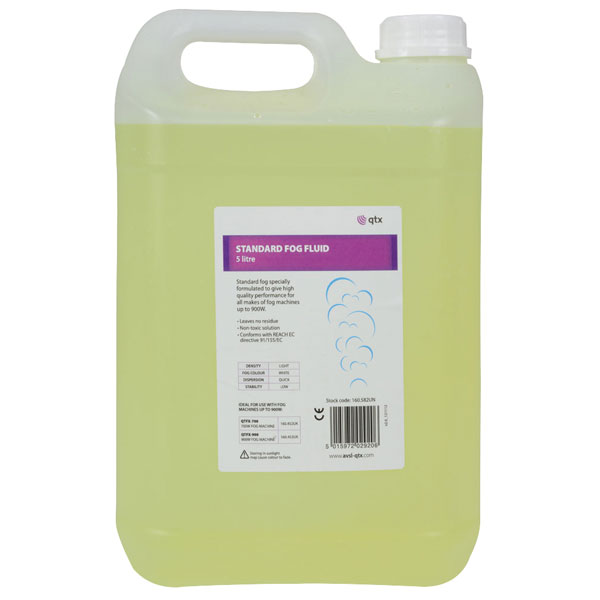  160.582UK Standard Fog Fluid Yellow 5L