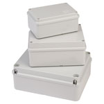 Gewiss GW 44 Series Junction Boxes IP56 with Screwed Lids