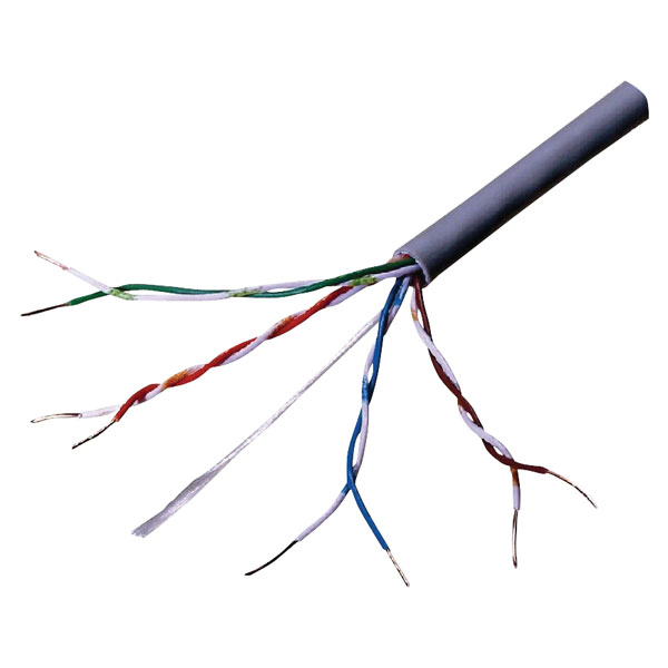  001-003-003-63 Cat5e Utp Lszh Solid Cable (violet) 305m