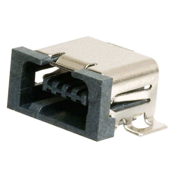  Miniature USB Socket 4 Pin Female SMT