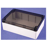 Hammond 1554 Series Watertight Polycarbonate Enclosures with Smoked Lids