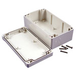 Hammond 1555 Series Watertight Polycarbonate Enclosures with Styled Lids Grey