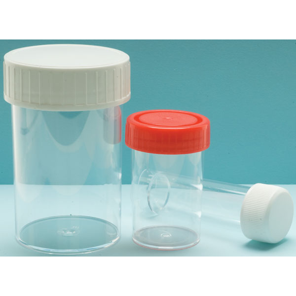 Image of Medline 60ml Polystyrene Container, Non-sterile
