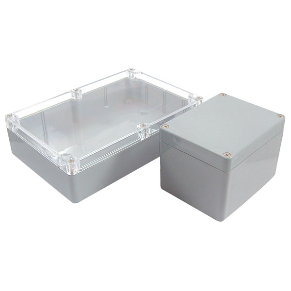  7200-201 Polycarbonate Case Grey Lid 64 x 58 x 35mm 7200 Series