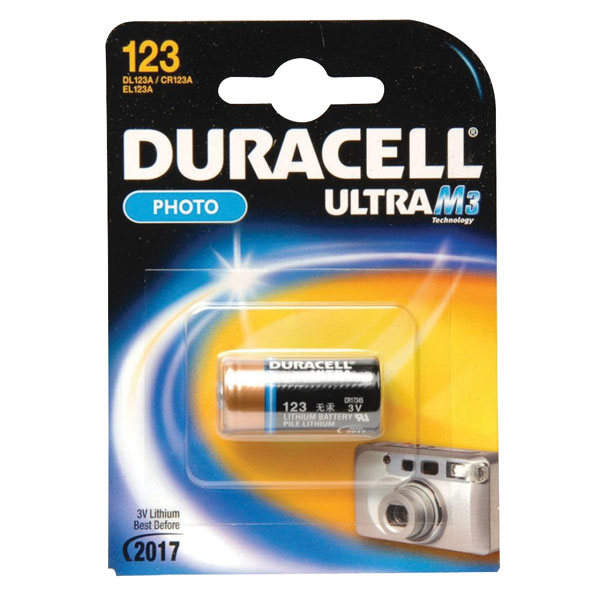  Ultra 5000394020320 123ULTRAM3 M3 Lithium Battery (Pack of 2)