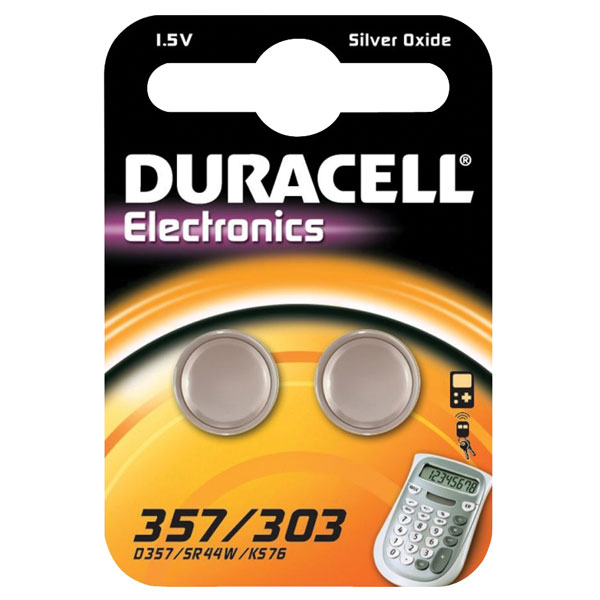  5000394013858 D357B2 Silver Oxide 1.5V Battery (Pack of 2)
