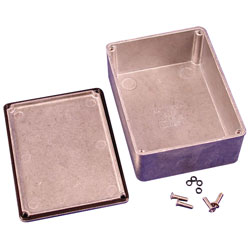 Hammond 1590W Series Watertight Diecast Aluminium Enclosures - Natural