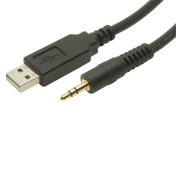 Genie USB Download Cable with 3.5mm Stereo Jack Connector