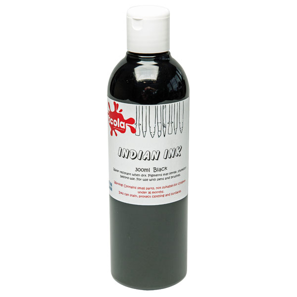 Scola II300/38 Indian Ink 300ml Black