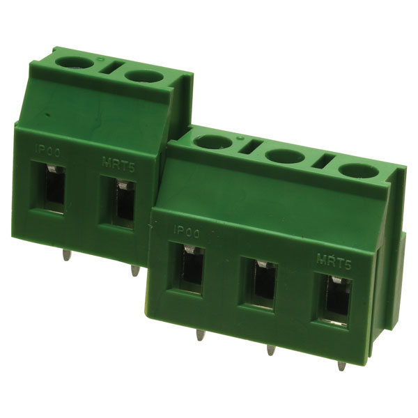 CamdenBoss CTB07VL/3 3 Way 24A Rising Clamp Terminal Block 7.62mm ...