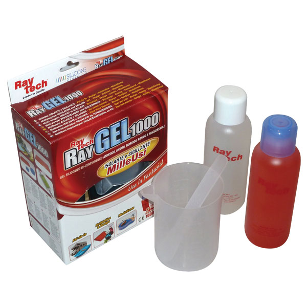  Ray-Gel 1000-R Ray Gel Red 2x 500ml Bottles