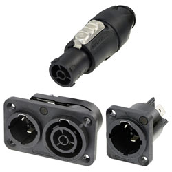 Neutrik PowerCON True1 TOP Mains Connectors