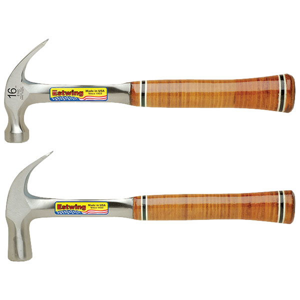 Estwing Estwing E20c Curved Claw Hammer Leather Grip 20oz 