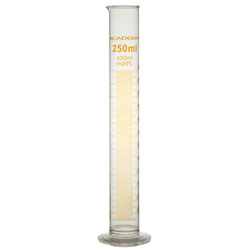 Academy ISO 4788 Class B Borosilicate Glass Measuring Cylinders