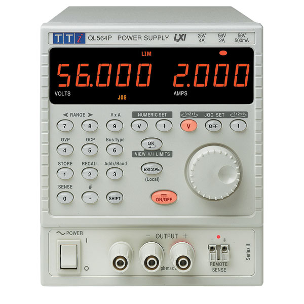  QL564 SII Power Supply Single 0-56V/0-4A