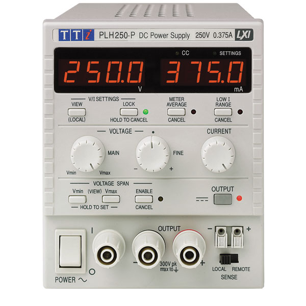  PLH250-P Power Supply Single 0-250V/0-0.375A