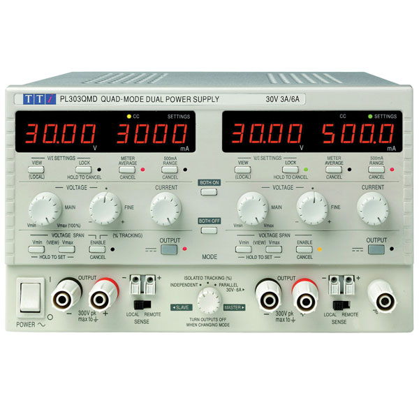  PL303QMD-P Power Supply Dual 0-30V/0-3A