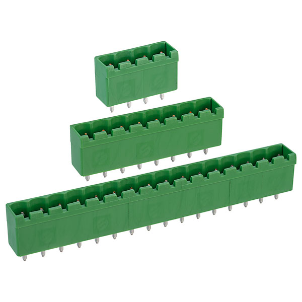 CamdenBoss 12A Pluggable Terminal Block Top Entry Closed | Rapid Online