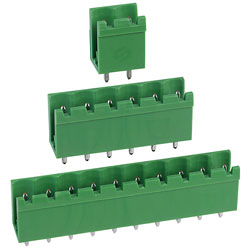 12A Pluggable Top Entry Header Open Terminal Blocks