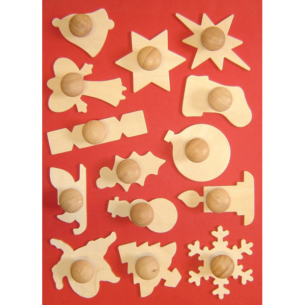  Christmas Wooden Templates set of 14