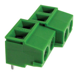 CamdenBoss CTB0550/2 2 Way 14A Low Profile 90° Terminal Block 5mm Pitch