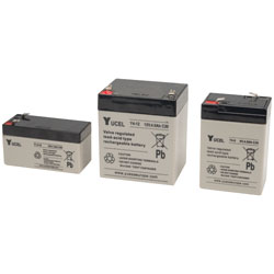 Yuasa Yucel SLA batteries