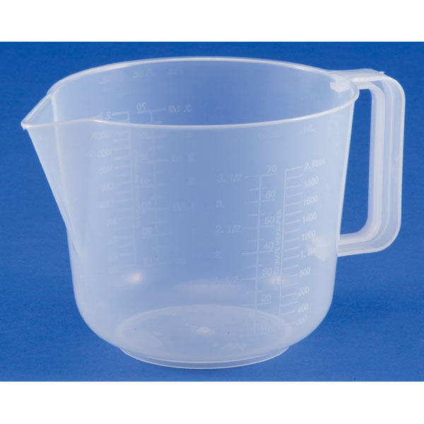 Rapid Mixing/Measuring Plastic Jug 2 Litre 3.5 Pint