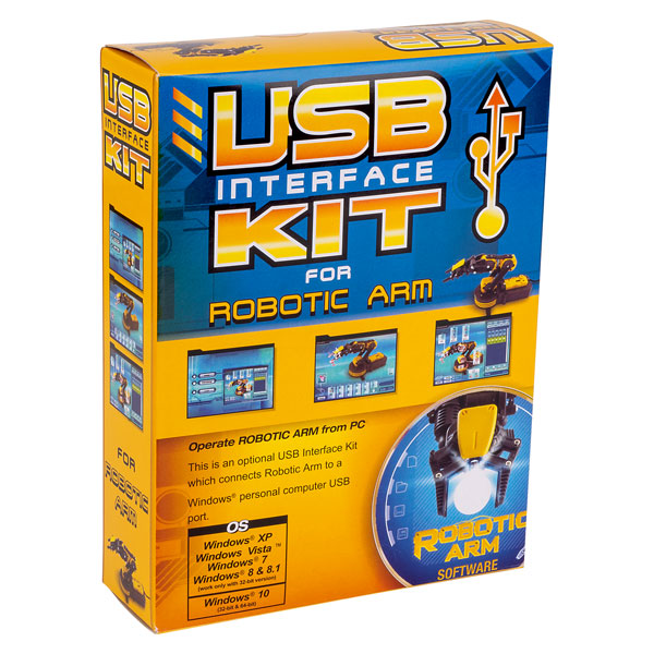 Robotic Arm Kit with USB PC Interface GorillaSpoke for Free P&P to IRE & UK!