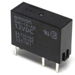 Omron G6D SPNO 5A PCB Power Relays