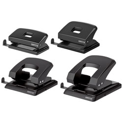 2 Hole Punch Paper - 010 to 040 Sheets Black