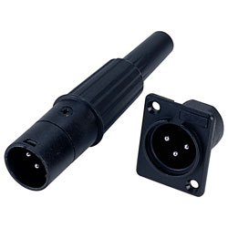 Low-cost XLR Connector Plugs