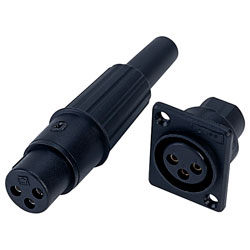 Low-cost XLR Connector Sockets