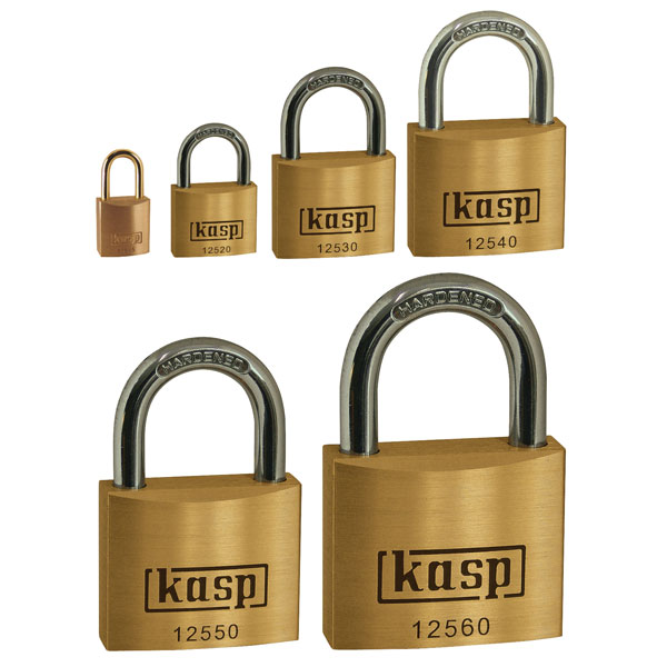Kasp K12550D2 Premium Brass Padlock - 50mm - Twin