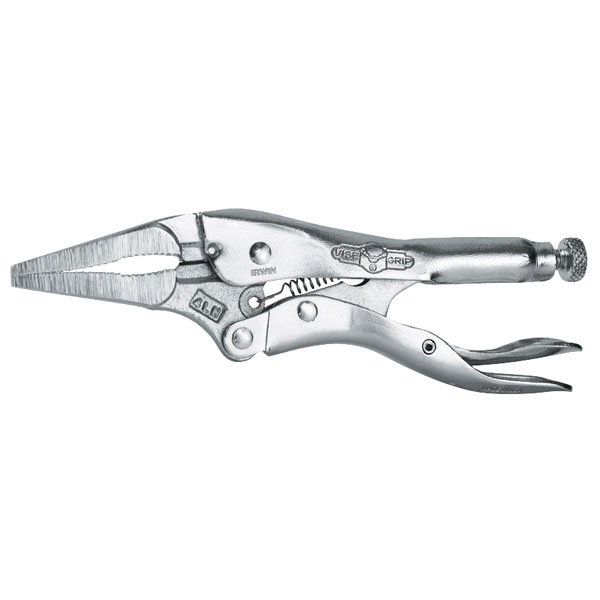 IRWIN T1402EL4 Vise-Grip Long Nose Locking Pliers with Wire Cutter...