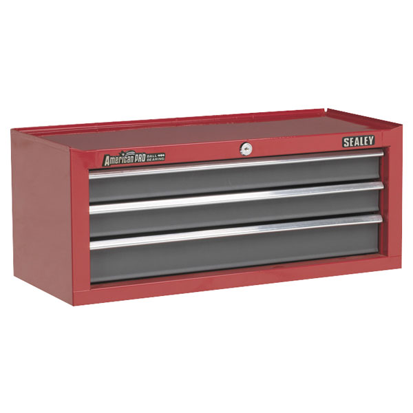 Sealey AP22309BB Add-On Chest 3 Drawer with Ball Bearing Runners -...